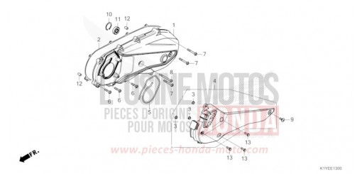 PANNEAU LATERAL GAUCHE WW125SS de 2025